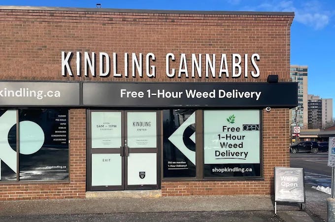 Kindling Cannabis - Milton listing banner