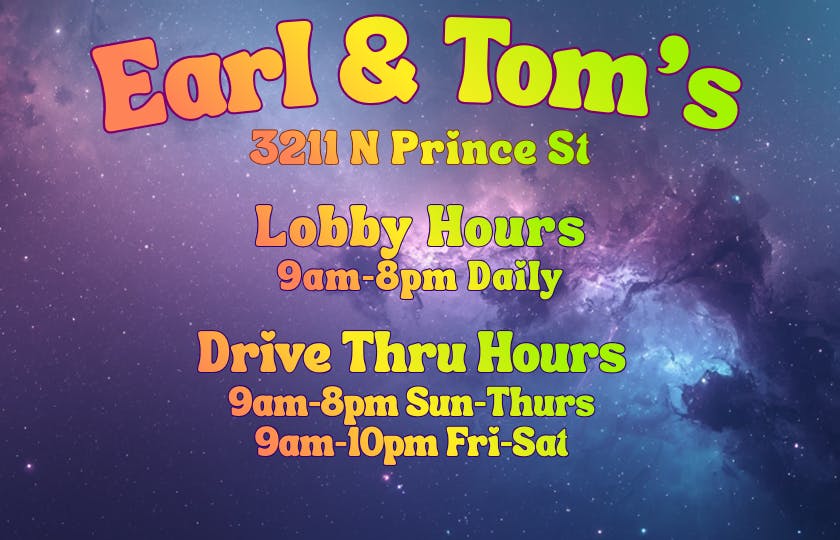 Earl & Tom's - Prince listing banner