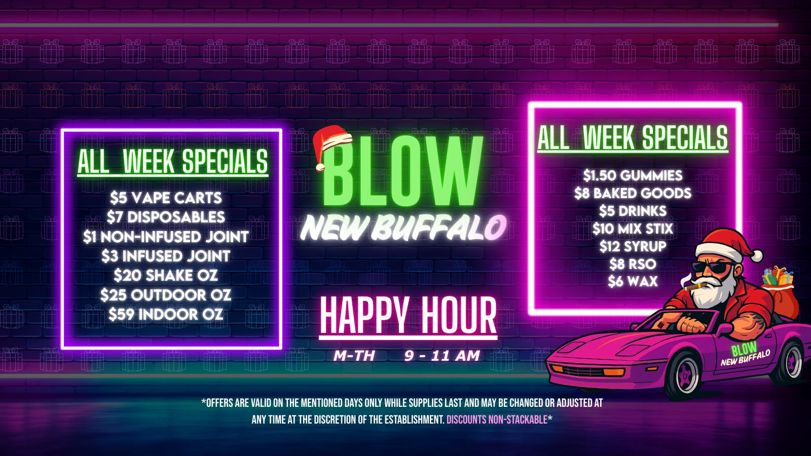 Blow Cannabis - OPEN NOW!! listing banner