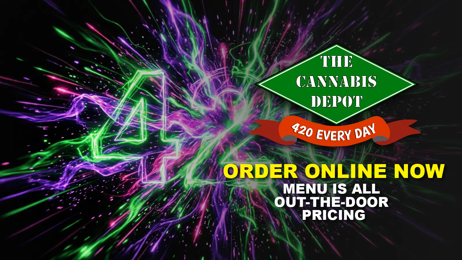 The Cannabis Depot - S Tejon listing banner