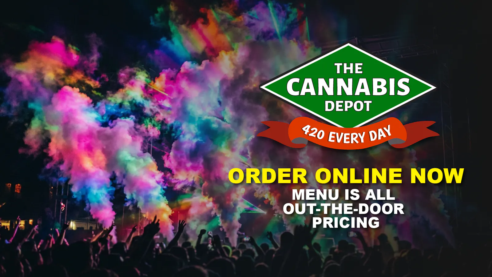 The Cannabis Depot - S Tejon listing banner