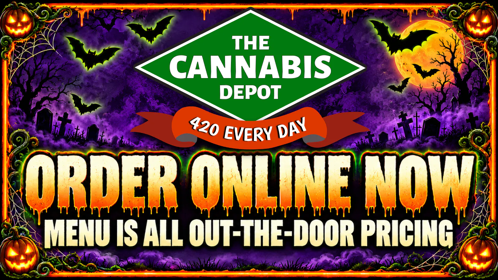 The Cannabis Depot - S Tejon listing banner