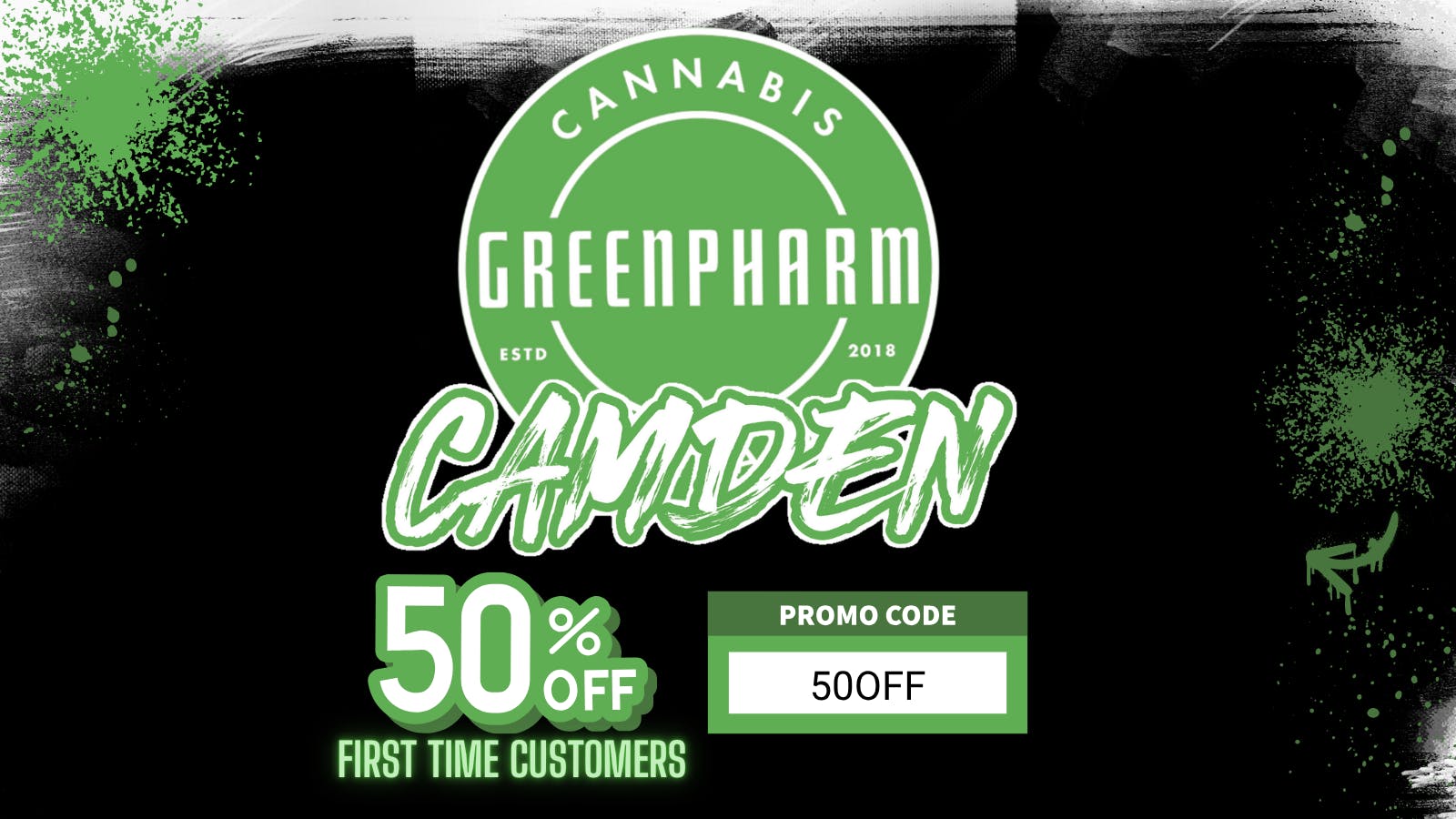 Green Pharm - Camden - NOW OPEN! listing banner