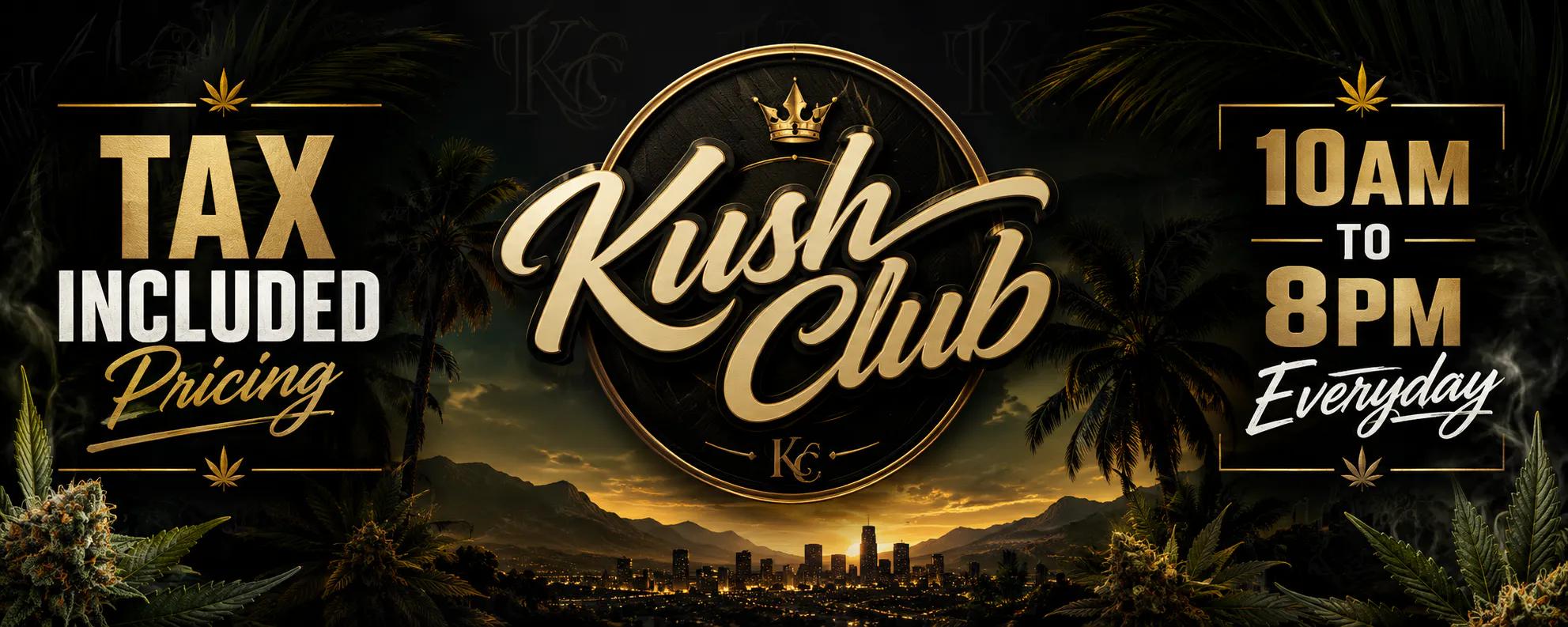 Kush Club listing banner