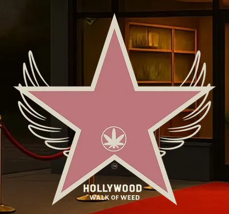 Hollywood Walk of Weed