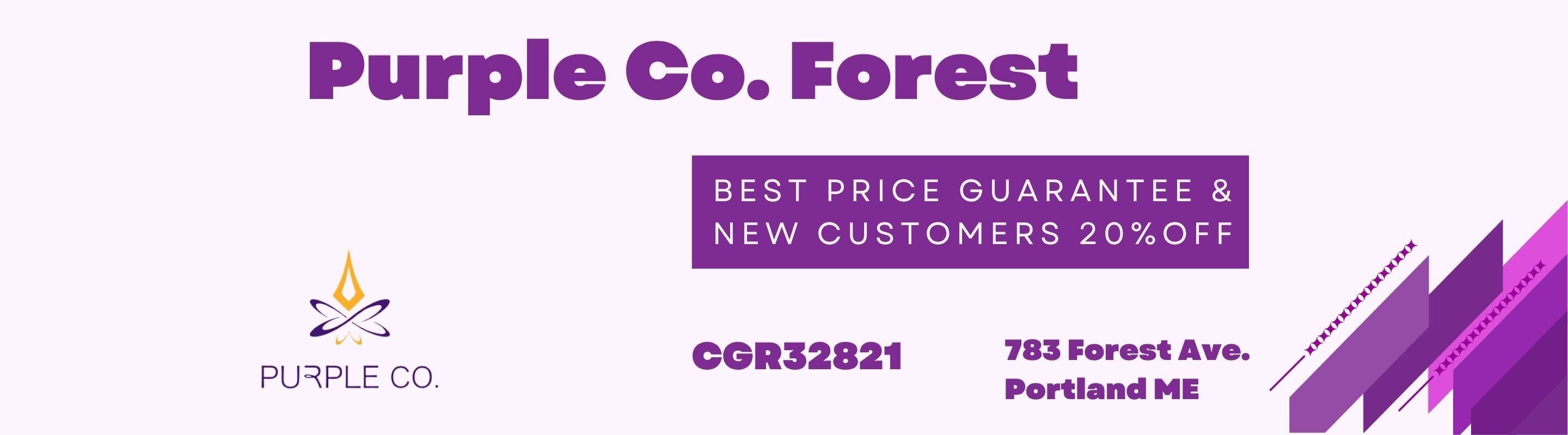 Purple Co - Forest Ave listing banner