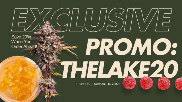 The Lakehouse Dispensary listing banner