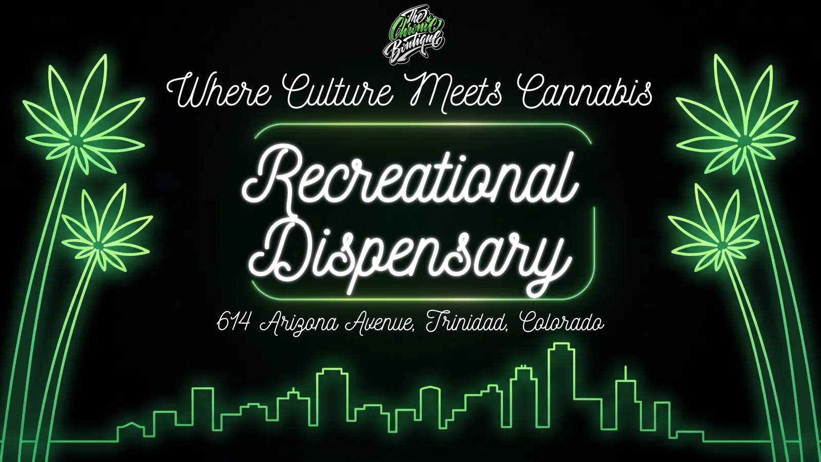 The Chronic Boutique - Trinidad listing banner