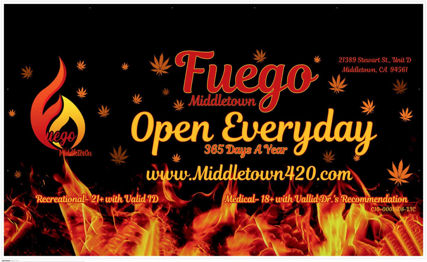 Fuego Middletown listing banner