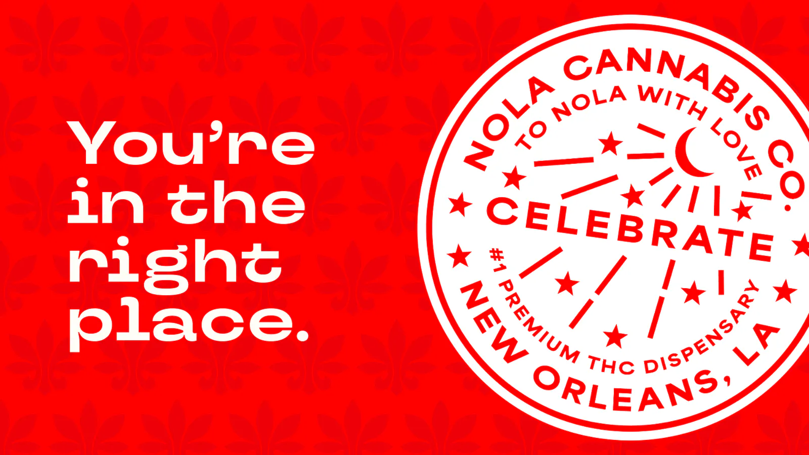 NOLA Cannabis Carrollton Dispensary listing banner