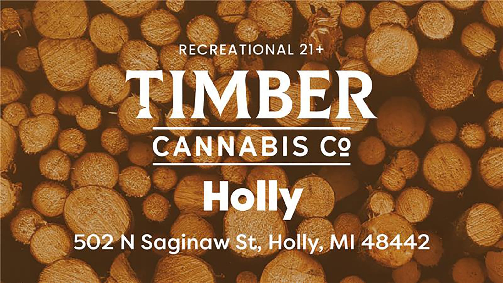 Timber Cannabis Co - Holly listing banner