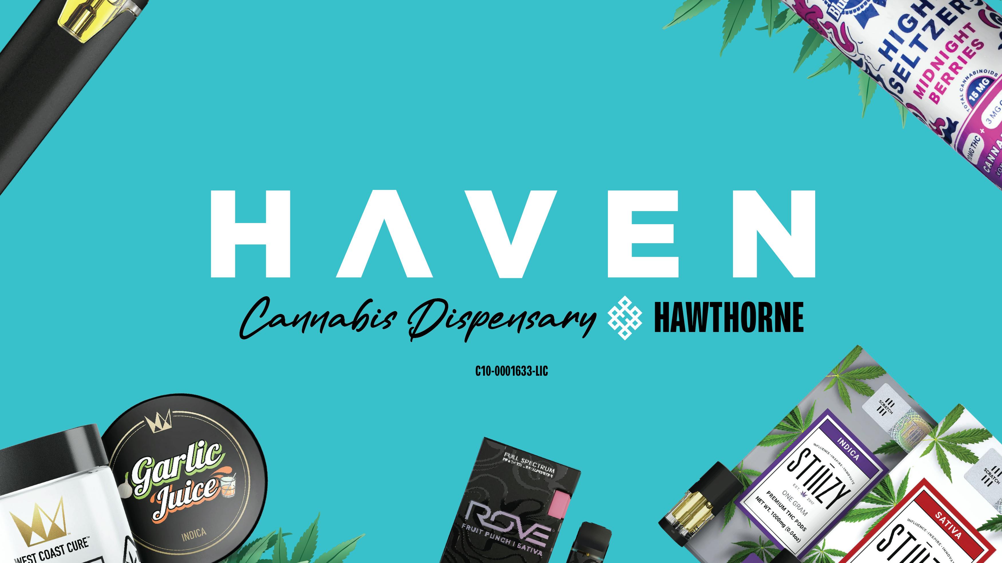 HAVEN Cannabis Marijuana and Weed Dispensary - Hawthorne listing banner
