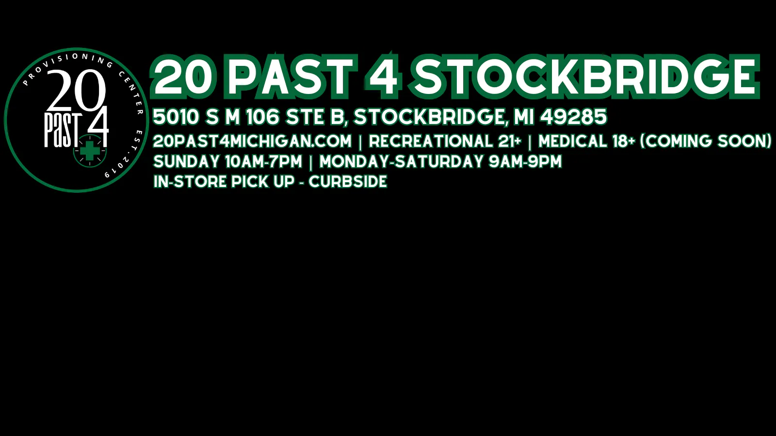 20 Past 4 Stockbridge listing banner