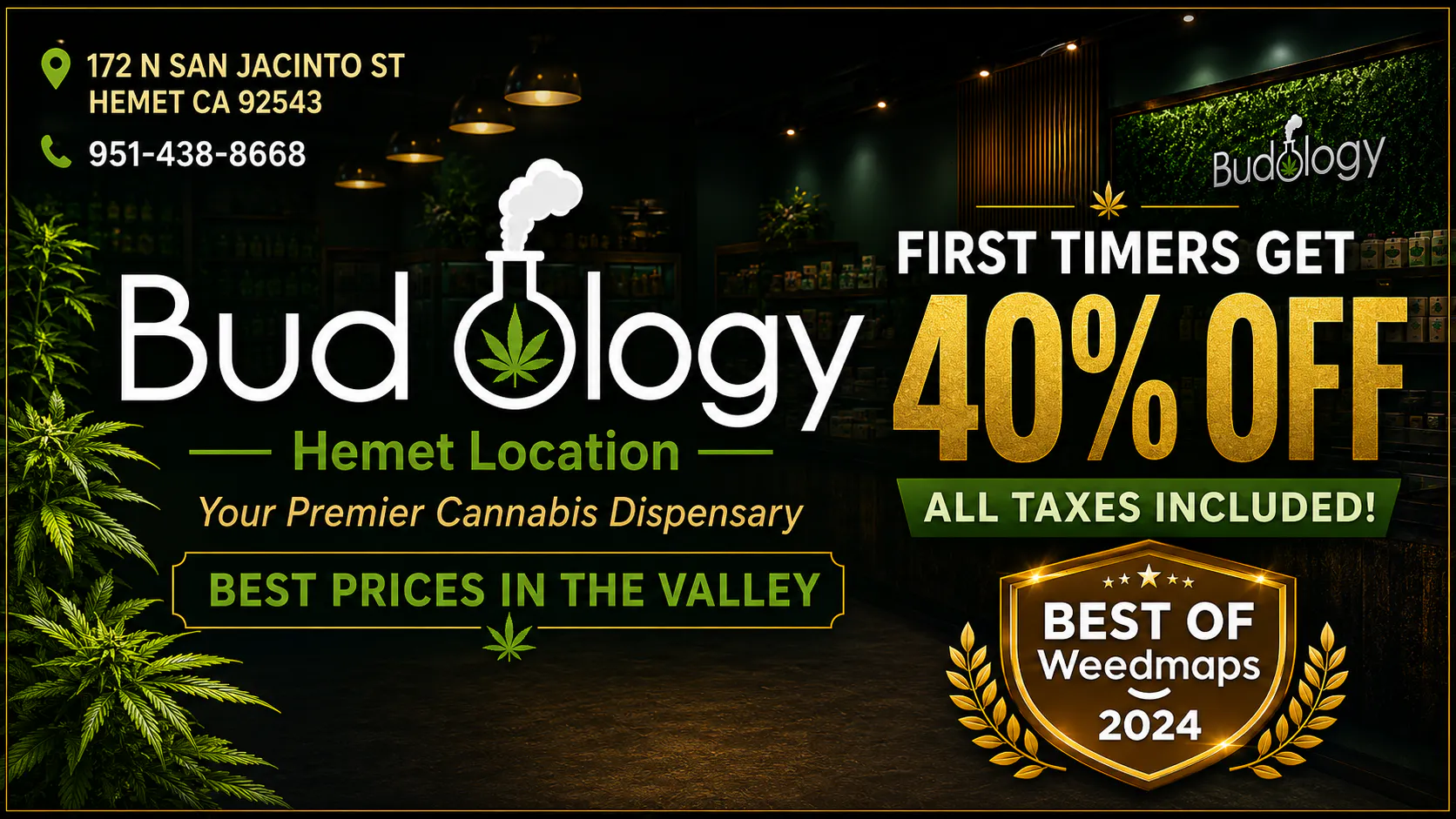 Budology - Hemet listing banner