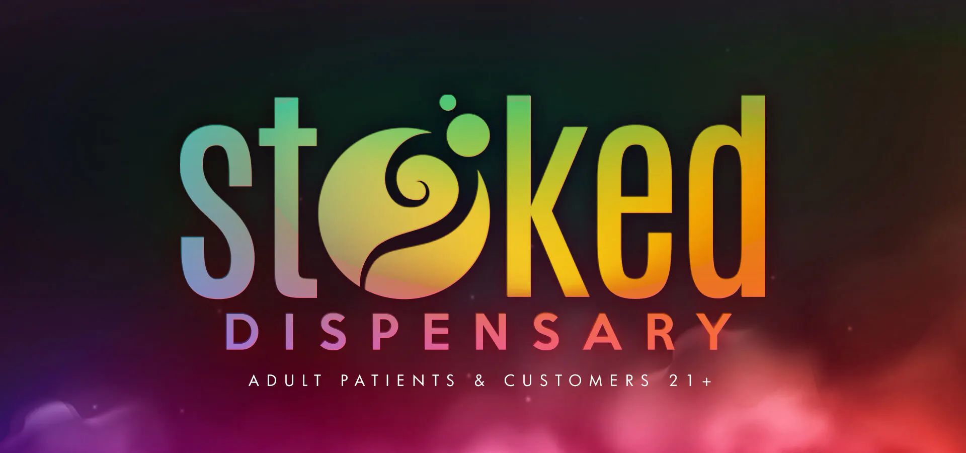 Stoked Dispensary listing banner