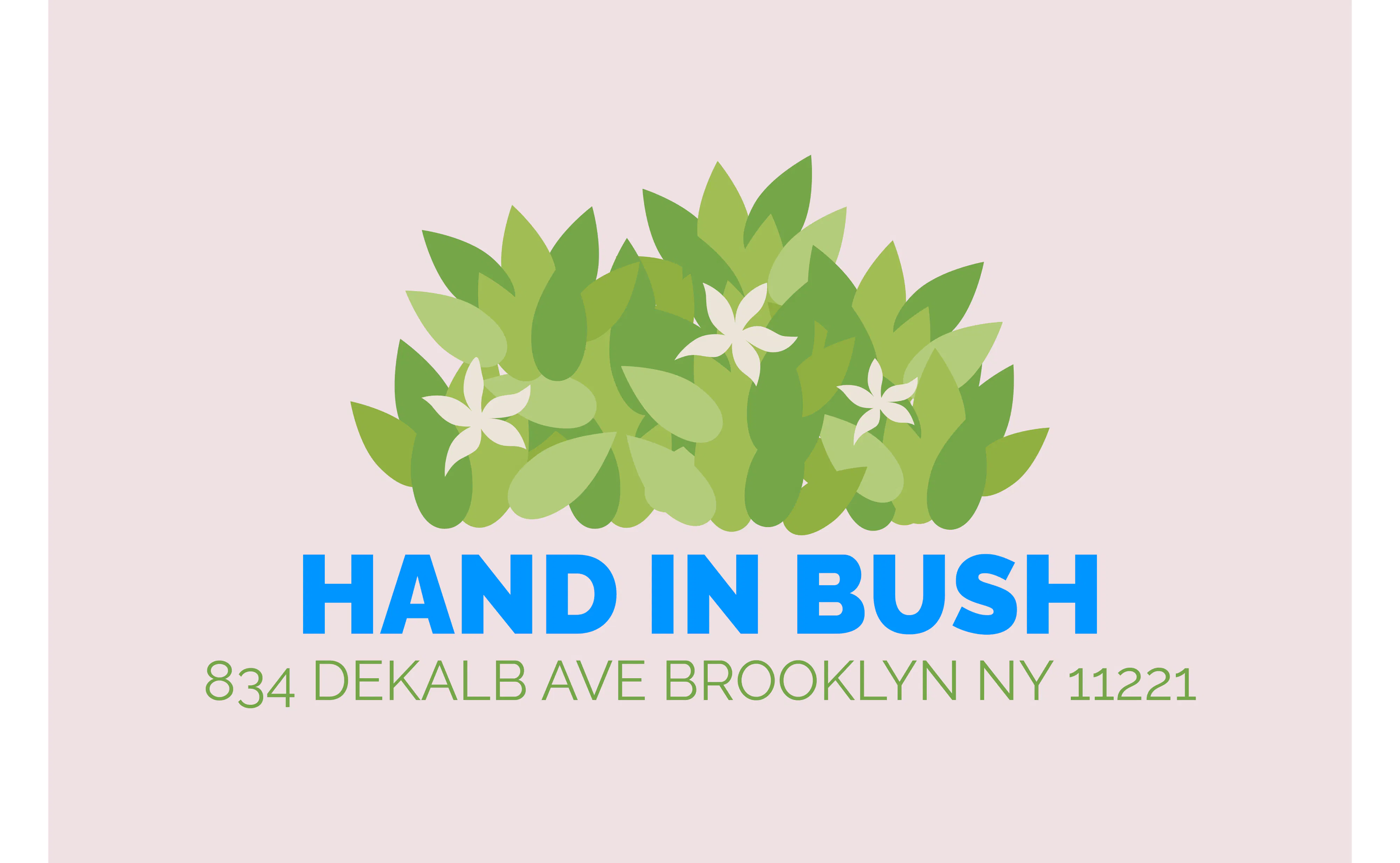 Hand In Bush listing banner