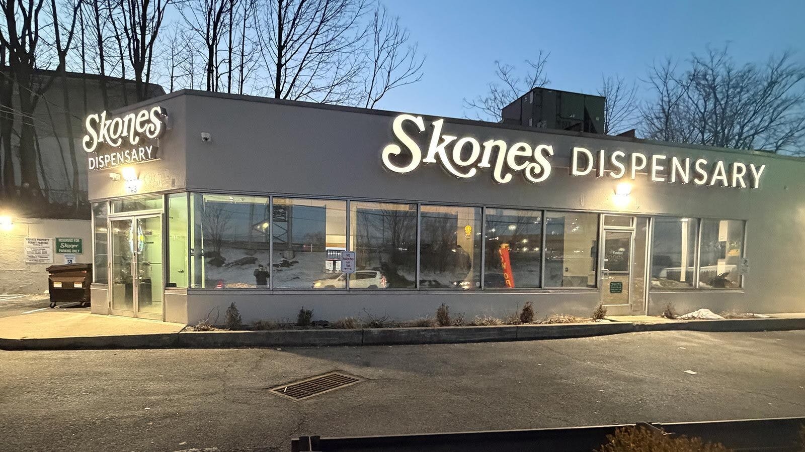 Skones Dispensary listing banner