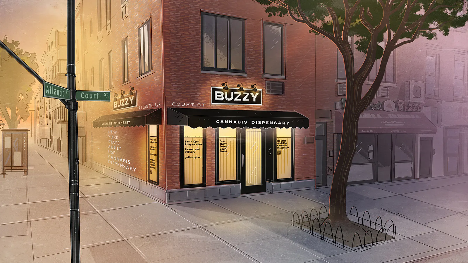 BUZZY Dispensary listing banner