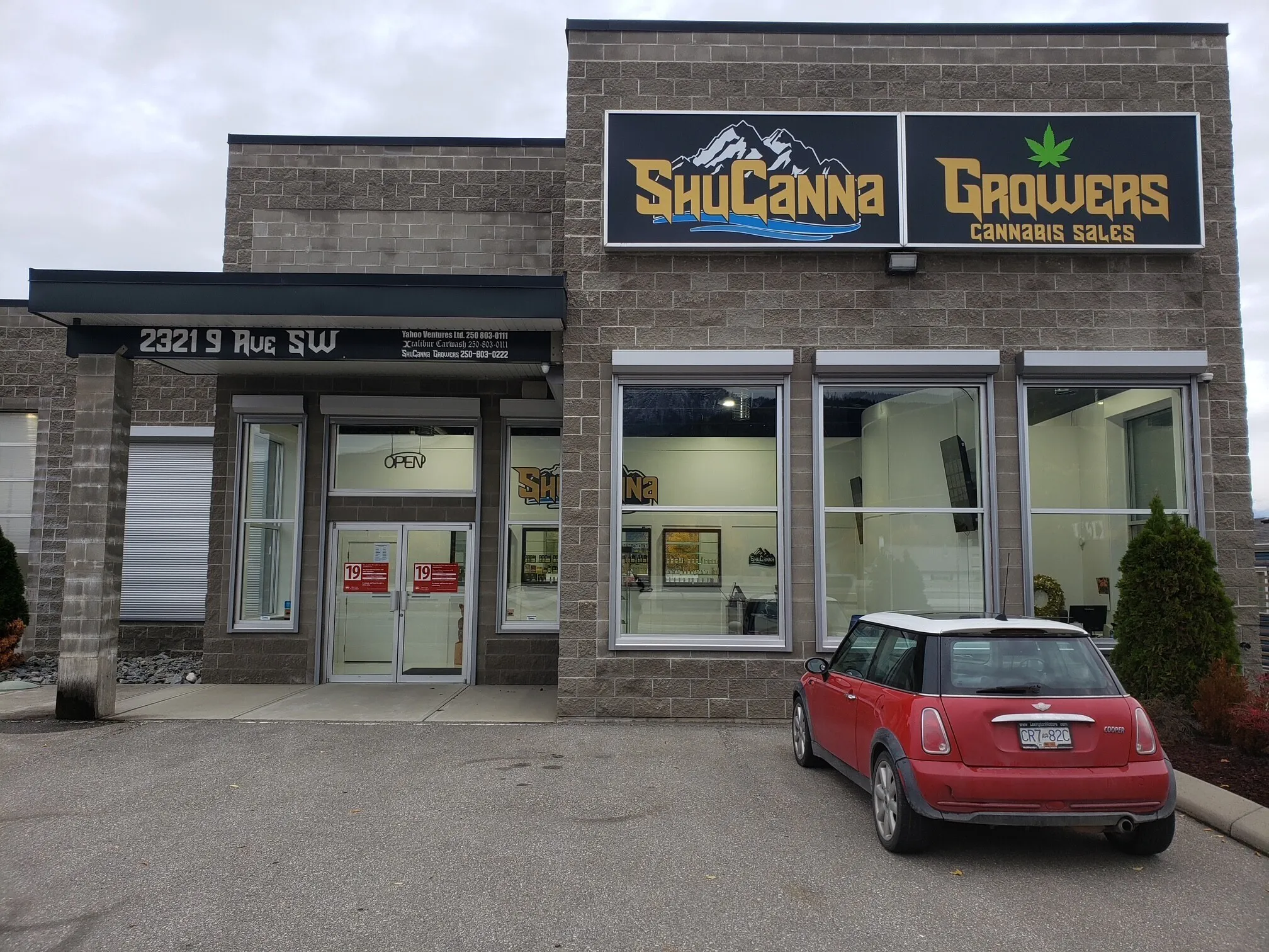 ShuCanna Growers Cannabis Sales listing banner