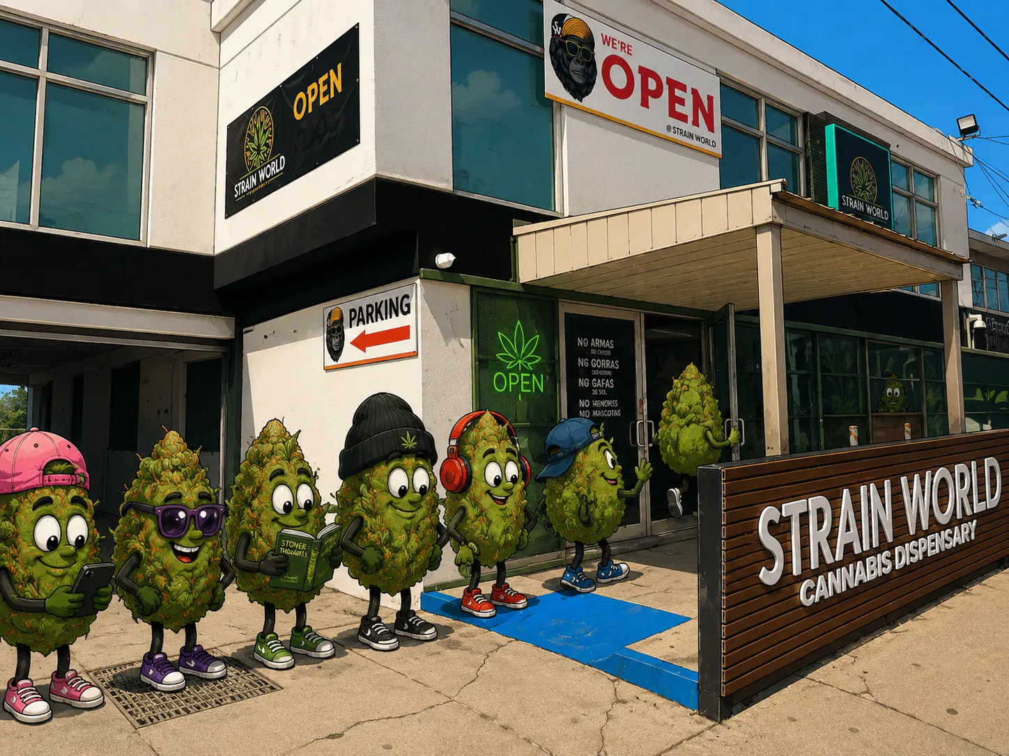 Strain World Dispensary listing banner