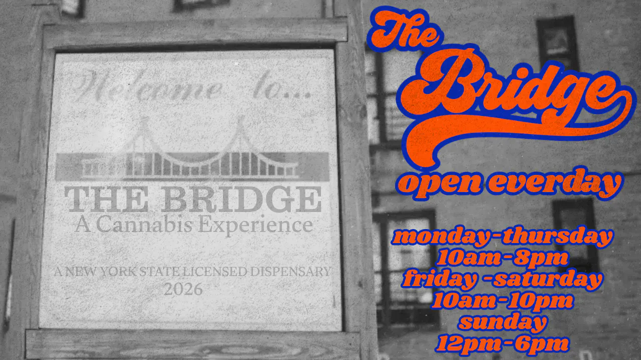 THE BRIDGE - A CANNABIS EXPERIENCE listing banner