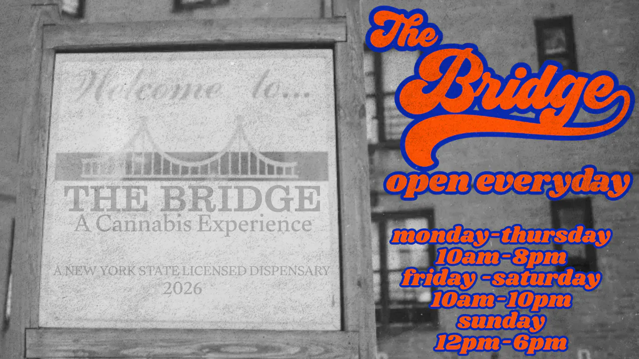 THE BRIDGE - A CANNABIS EXPERIENCE listing banner