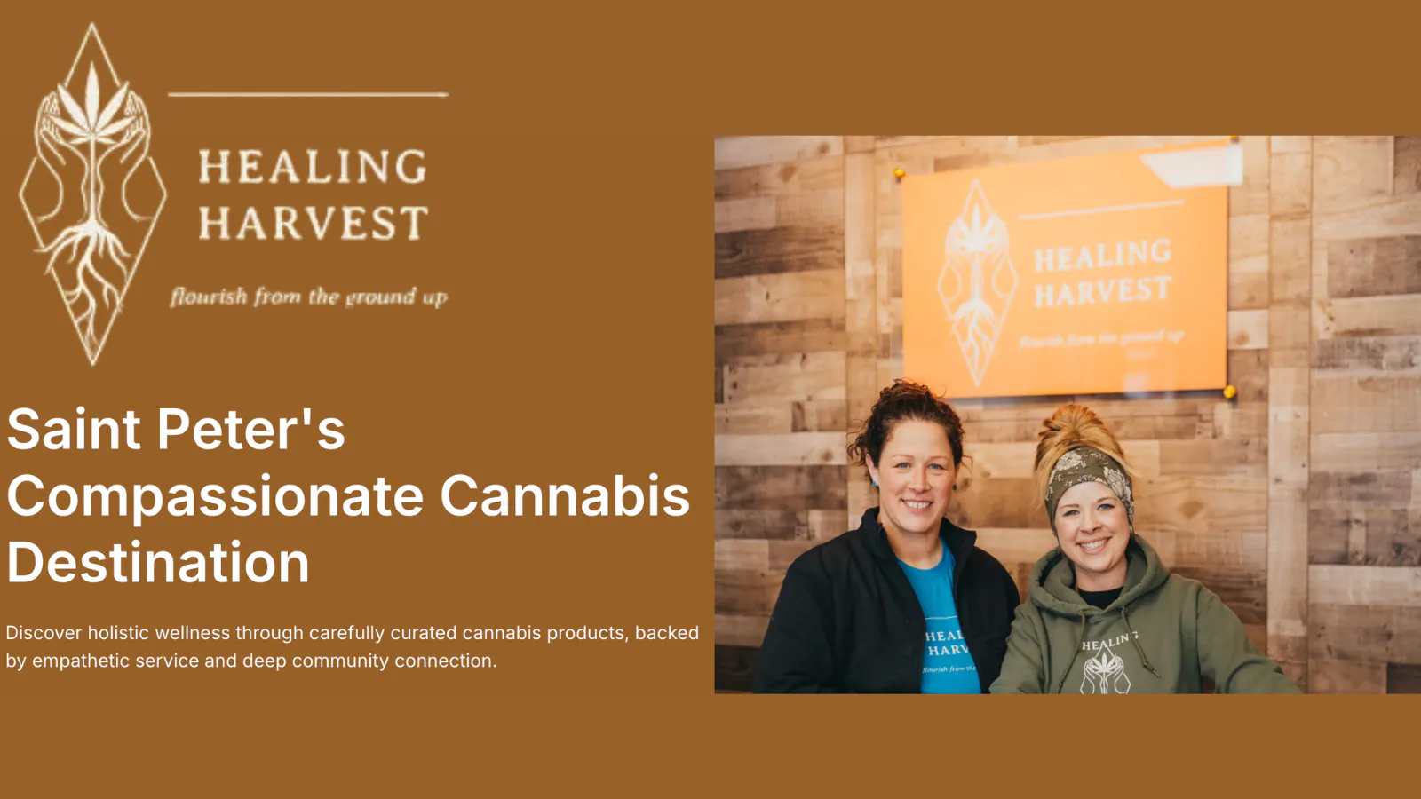 Healing Harvest listing banner