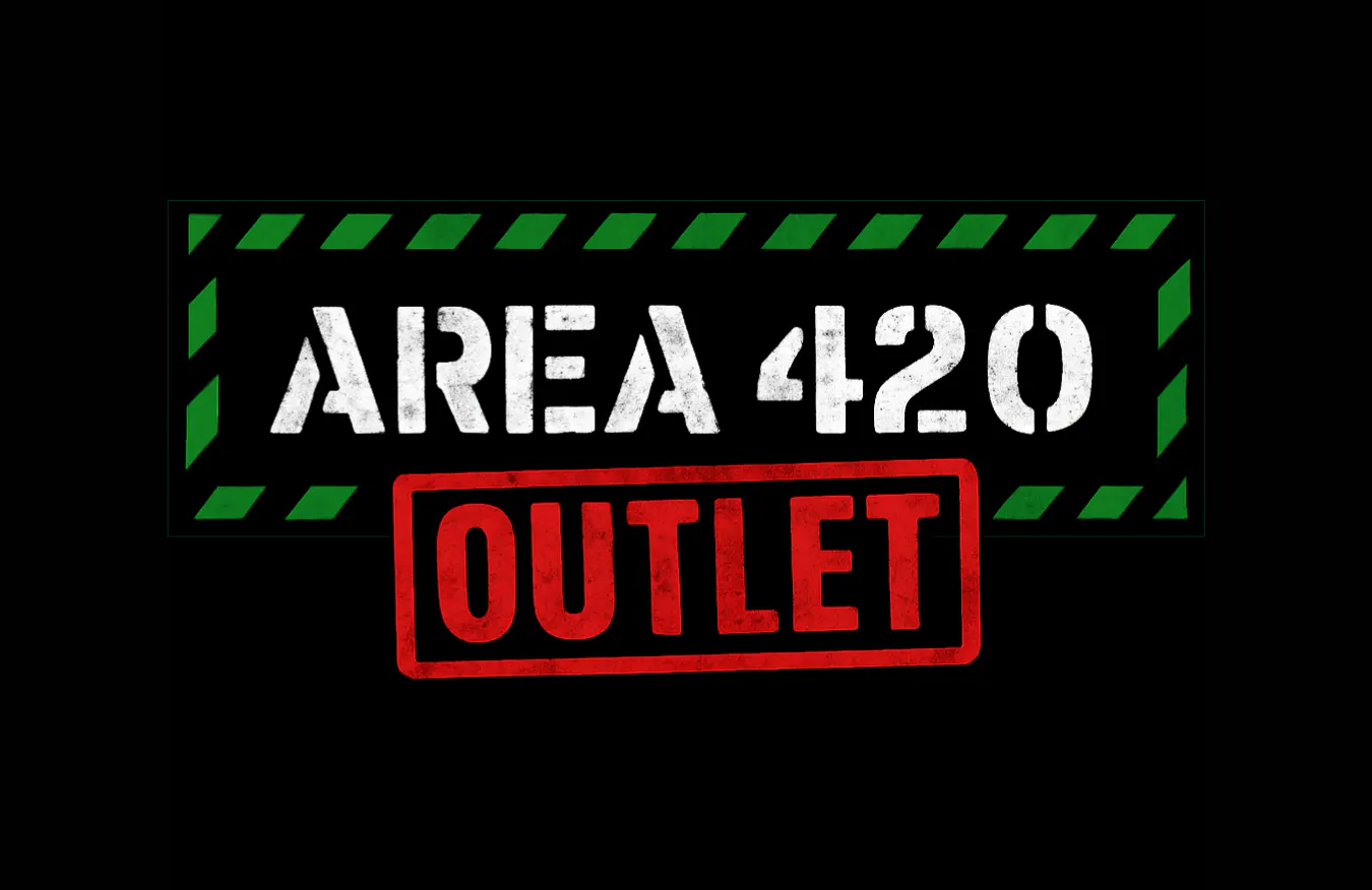 Area 420 Outlet listing banner