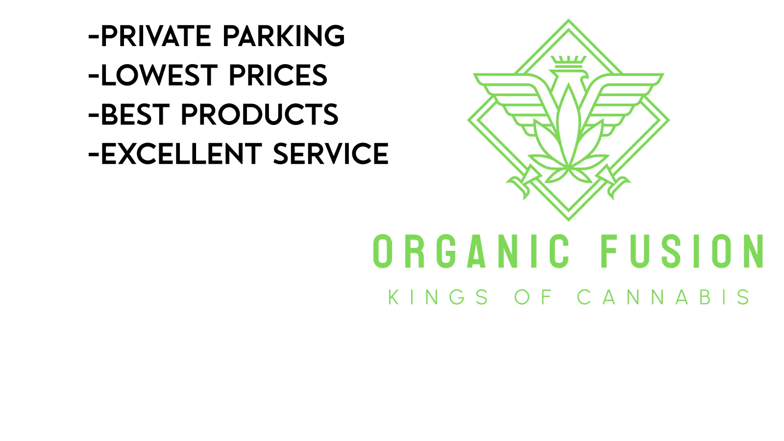 Organic Fusion Retail Dispensary listing banner