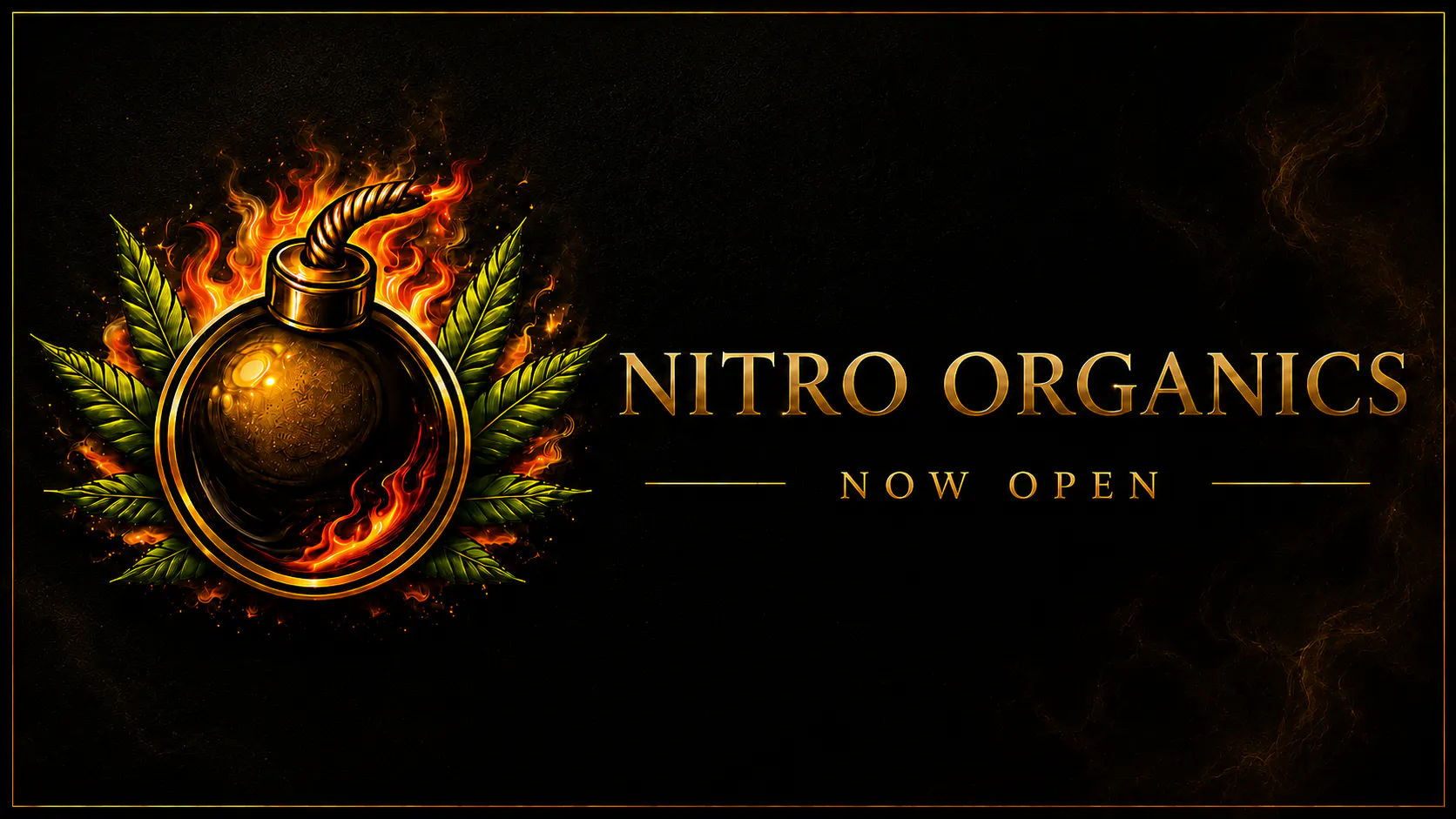 Nitro Organics listing banner