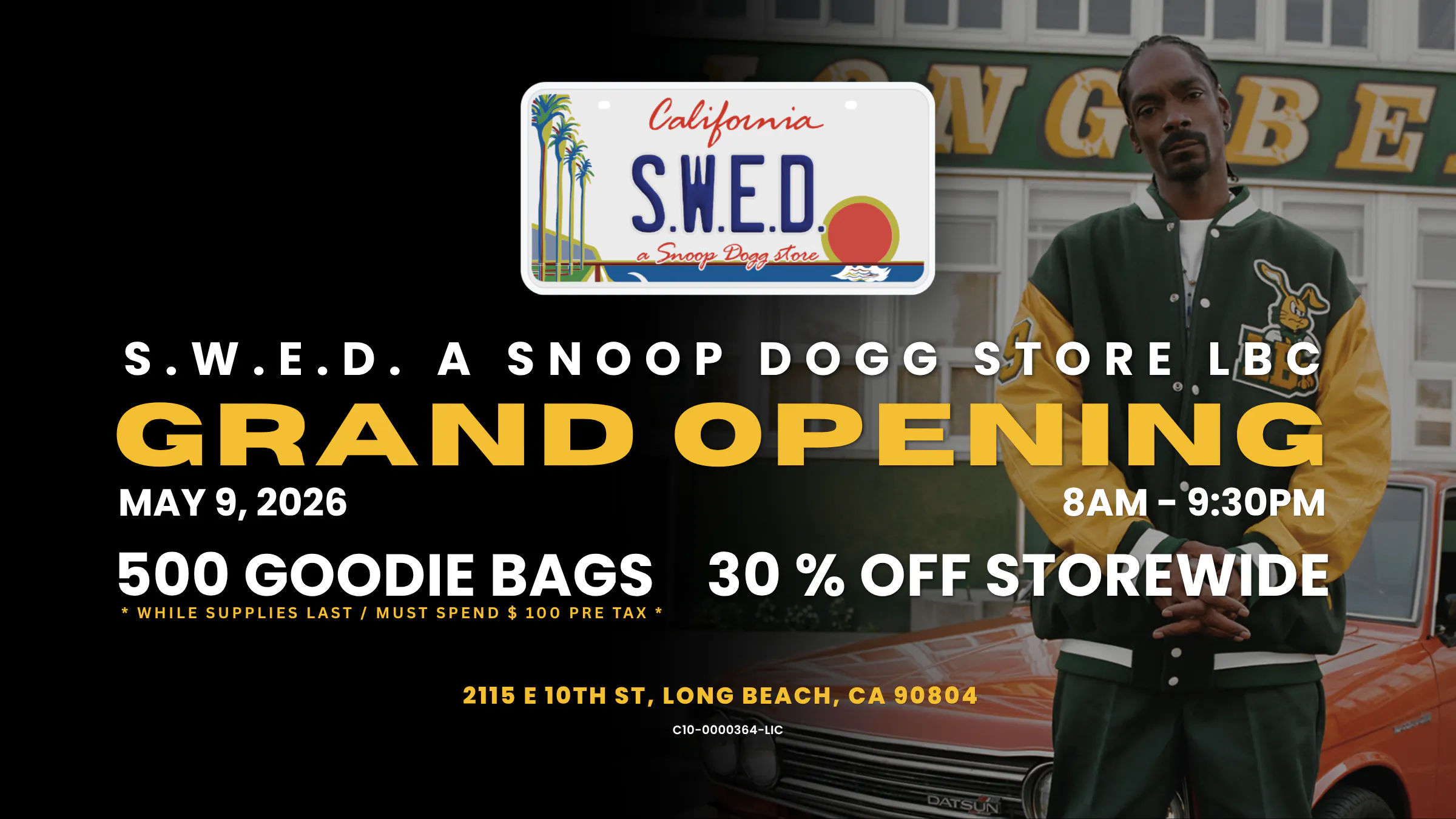 SWED A SNOOP DOGG Dispensary - LBC listing banner