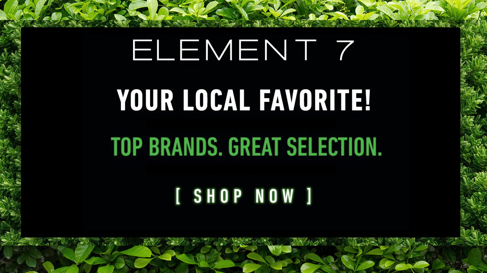 Element 7 Powered by NUG - Cathedral City listing banner
