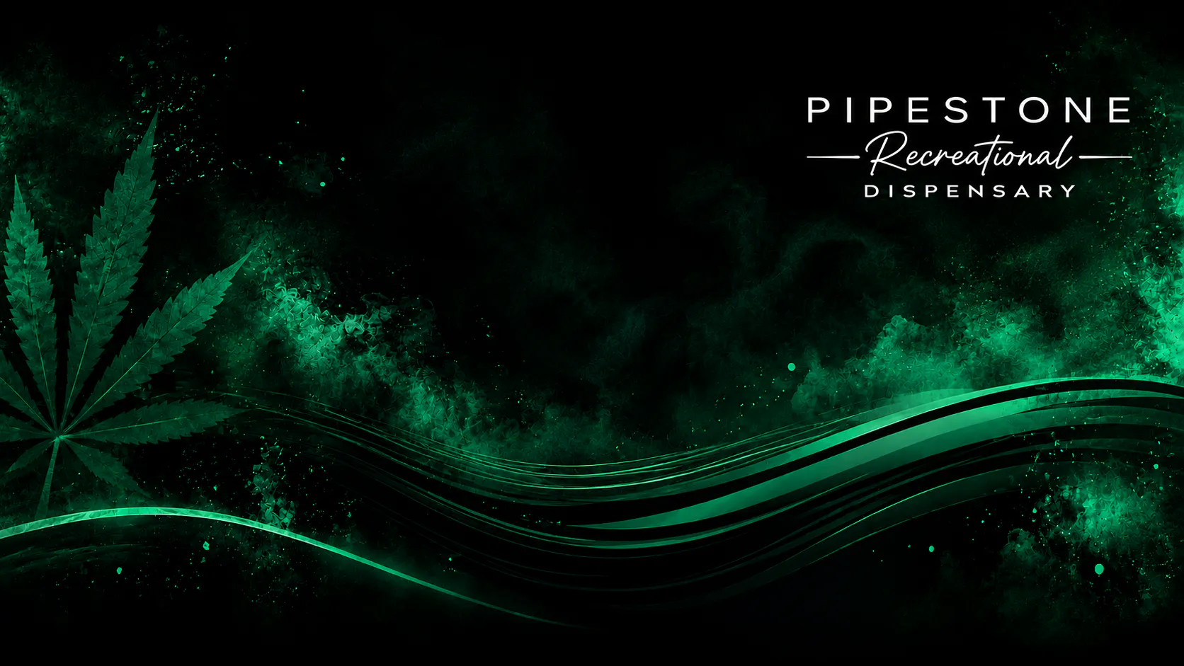 Pipestone recreational Dispensary listing banner