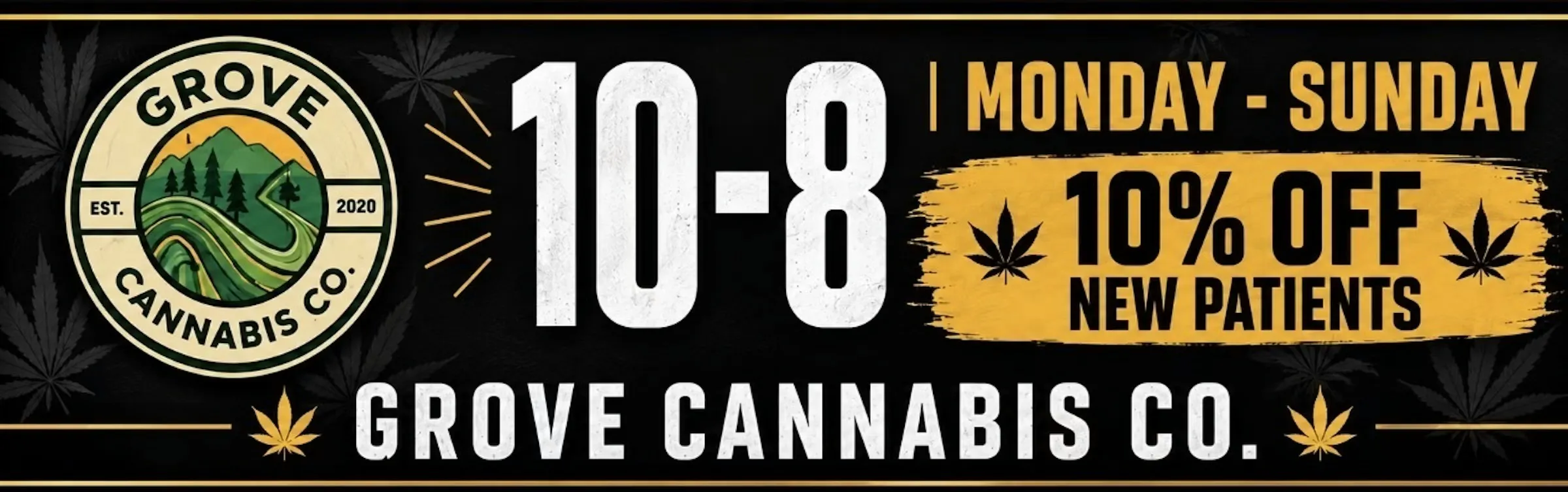 Grove Cannabis Dispensary - Sanford listing banner