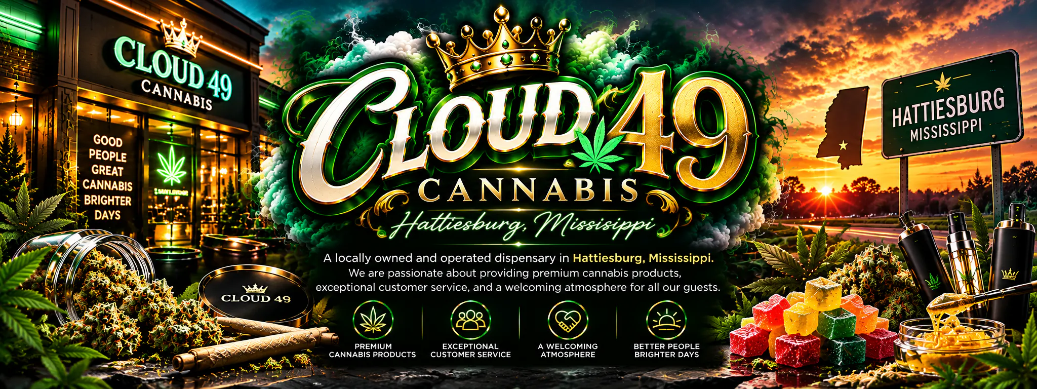 Cloud 49 Cannabis listing banner