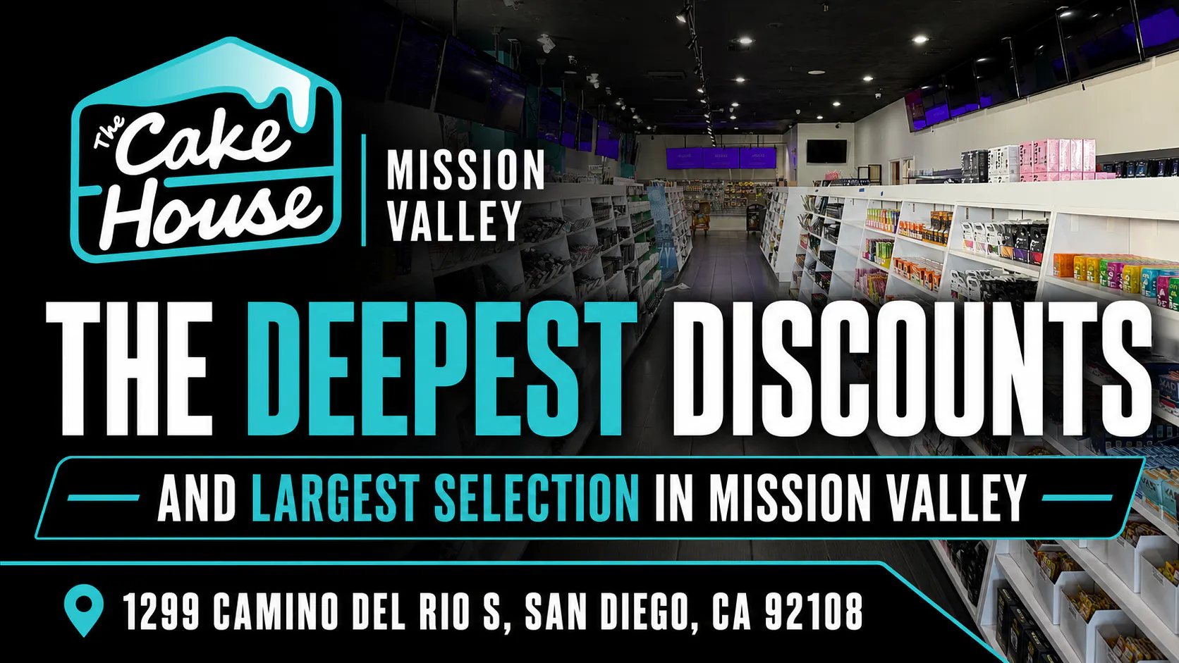 The Cake House - Mission Valley (Now Open) listing banner