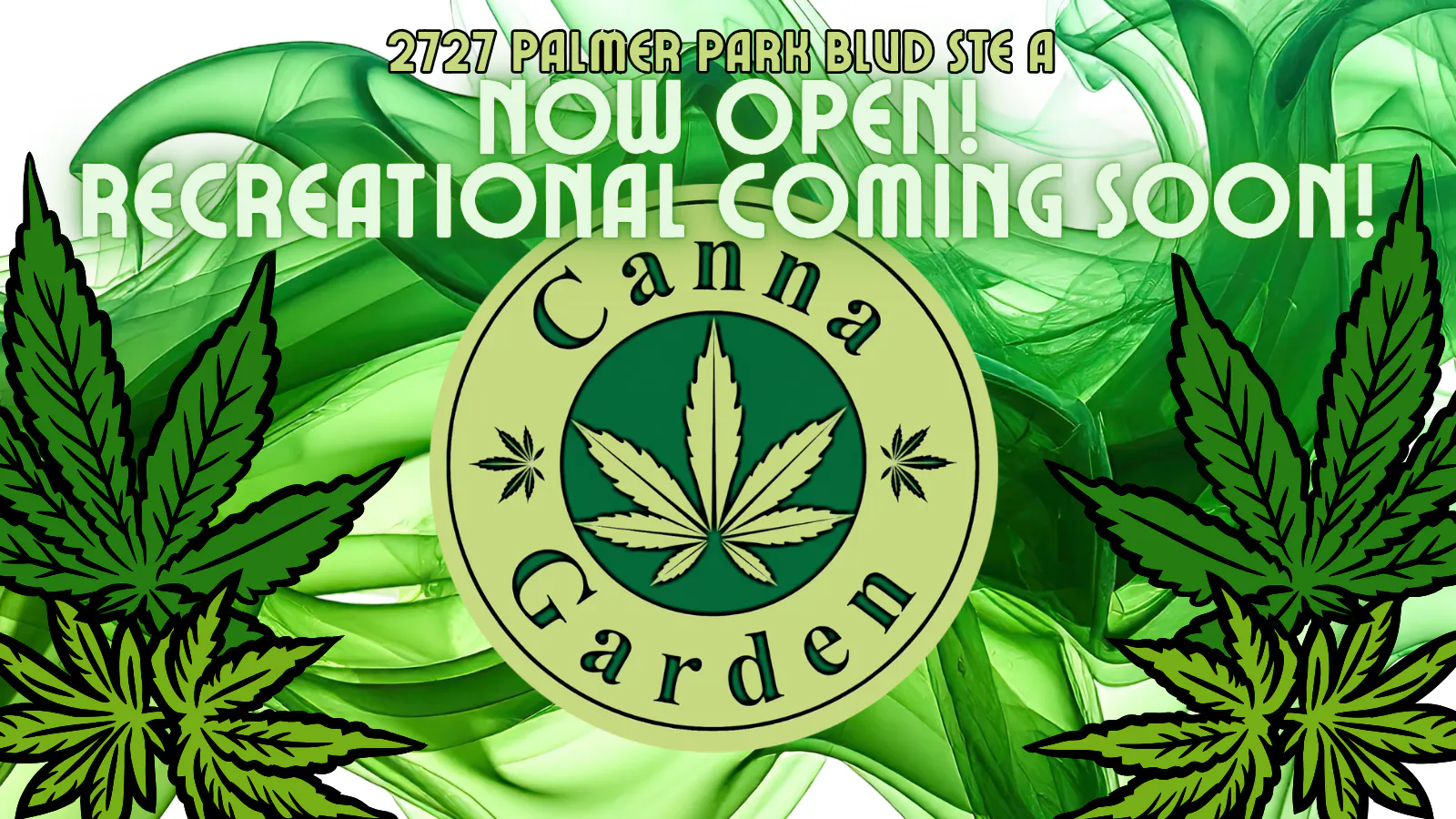 Canna Garden listing banner