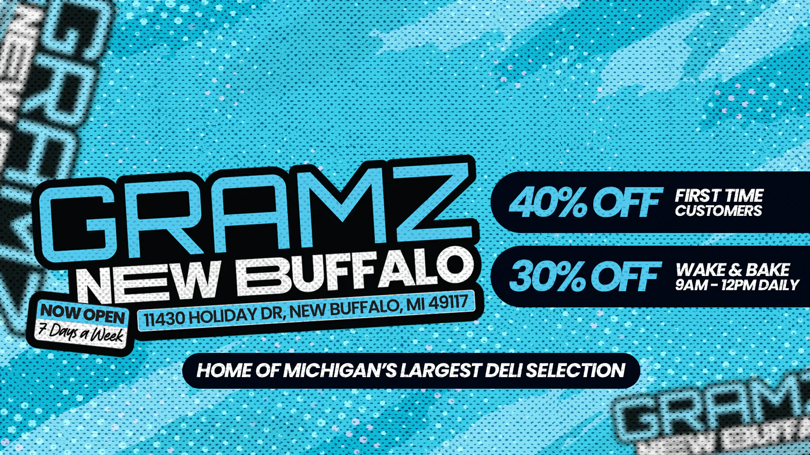 Gramz New Buffalo listing banner