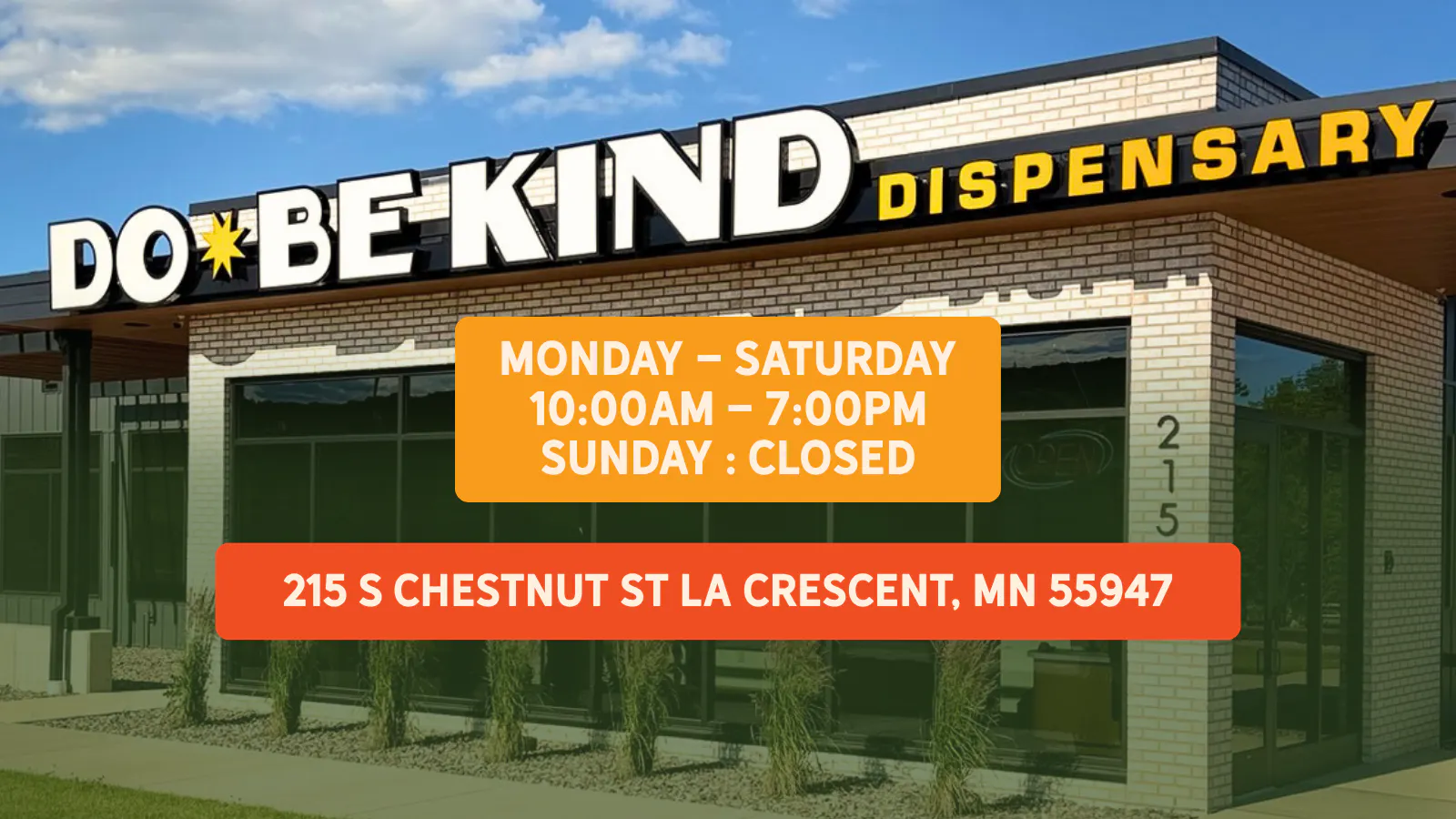 Do Be Kind listing banner