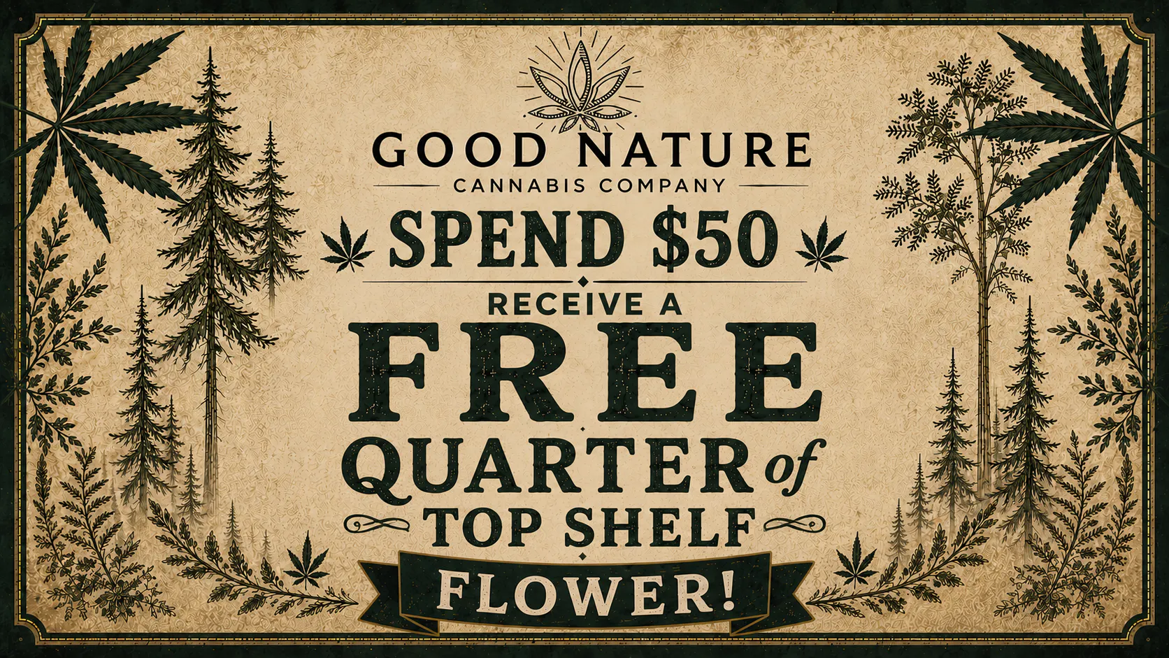 Good Nature Cannabis Company - Lawrence listing banner