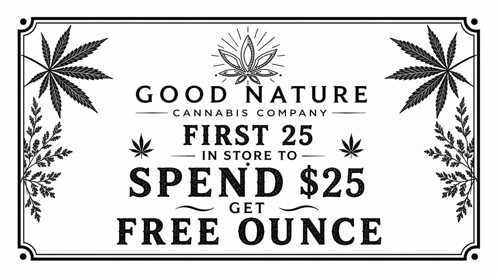 Good Nature Cannabis Company - Lawrence listing banner