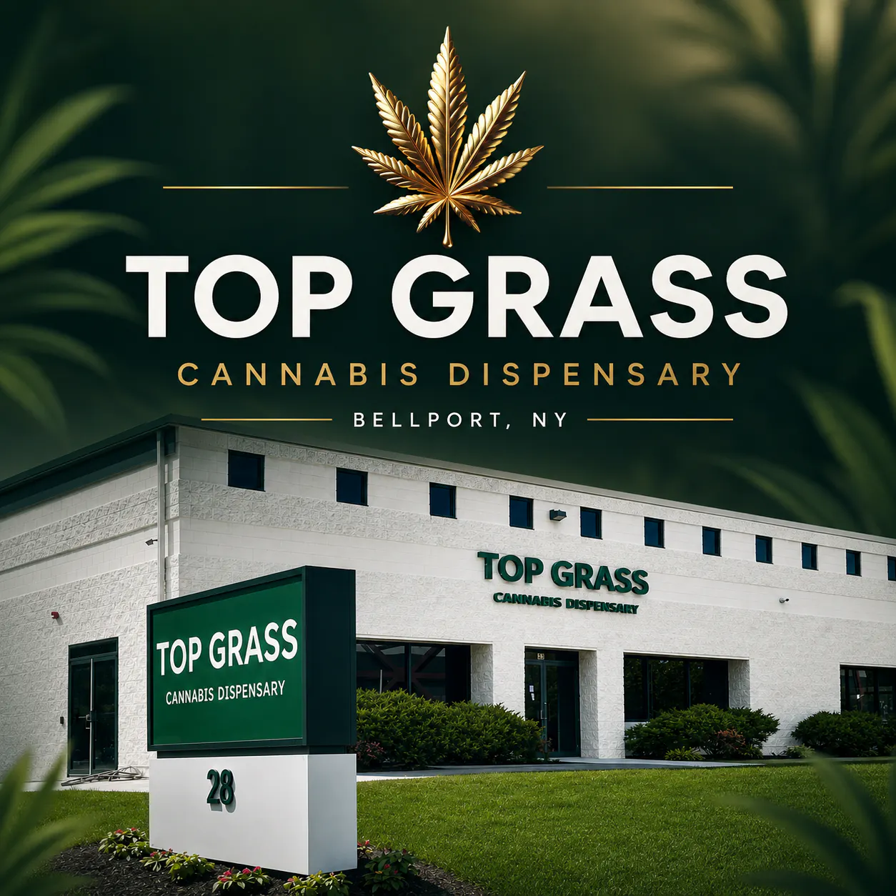 Top Grass Dispensary listing banner