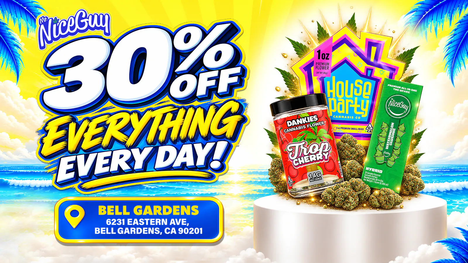 Mr Nice Guy Cannabis Marijuana Dispensary - Bell Gardens listing banner