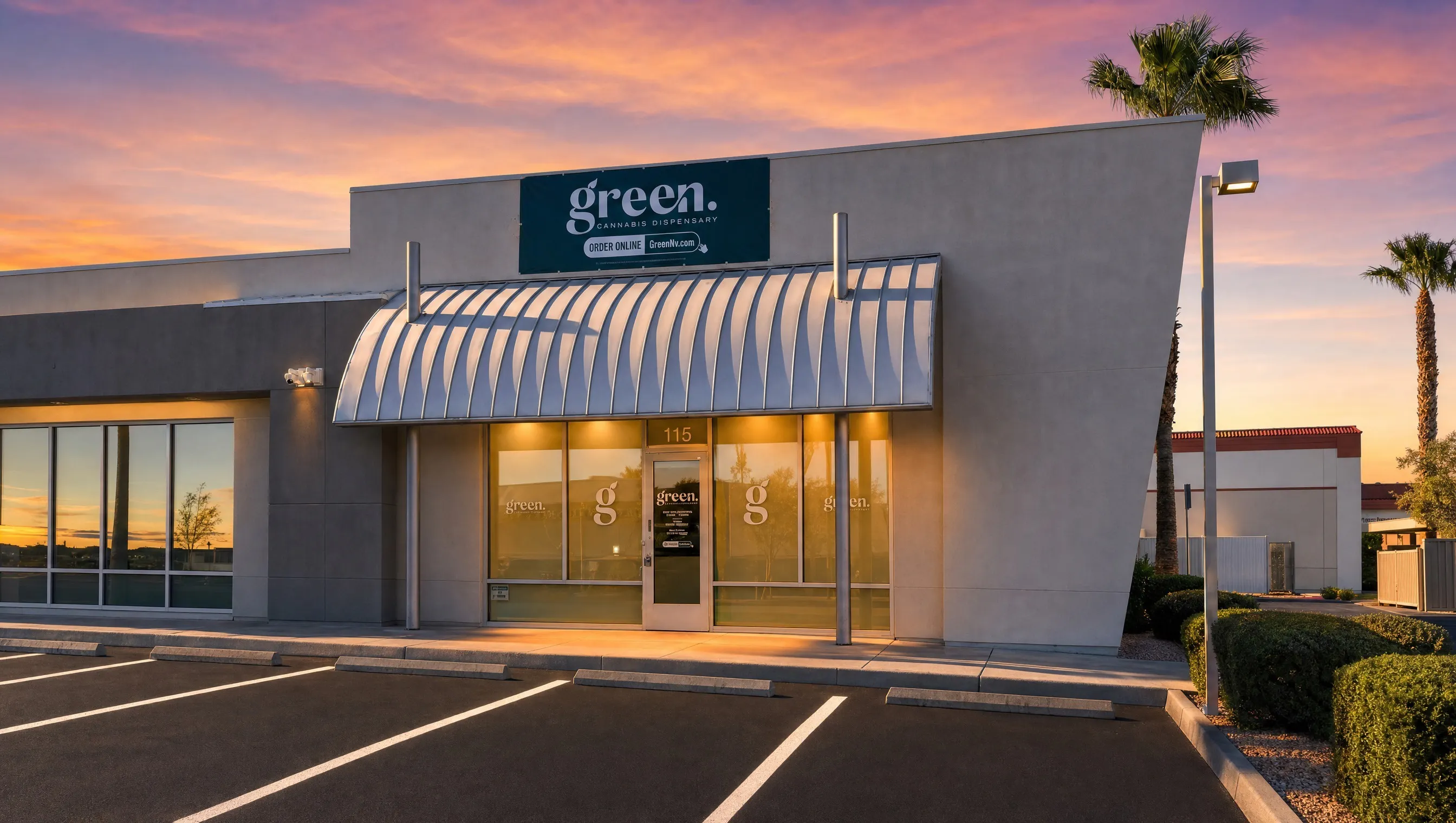 Green Dispensary - North listing banner
