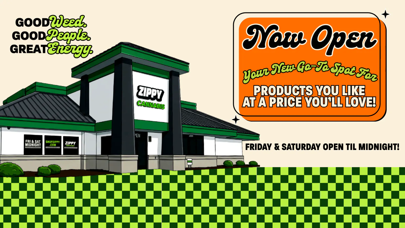 Zippy Cannabis listing banner
