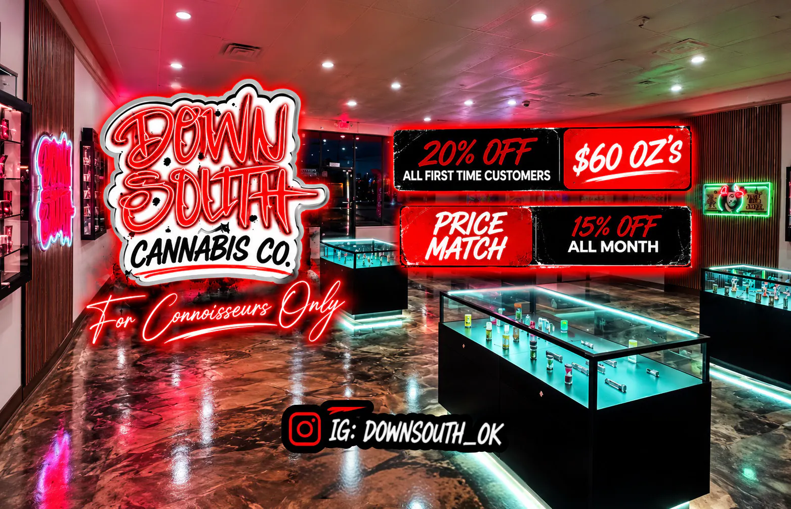 Down South Cannabis listing banner