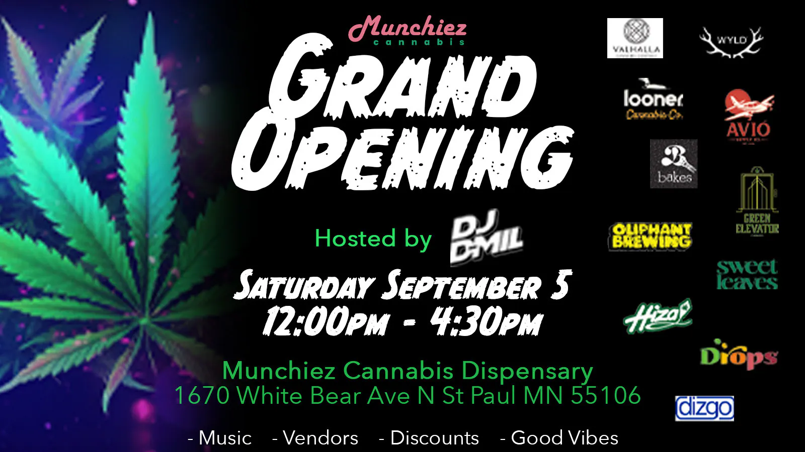 MUNCHIEZ CANNABIS - Minnesota listing banner