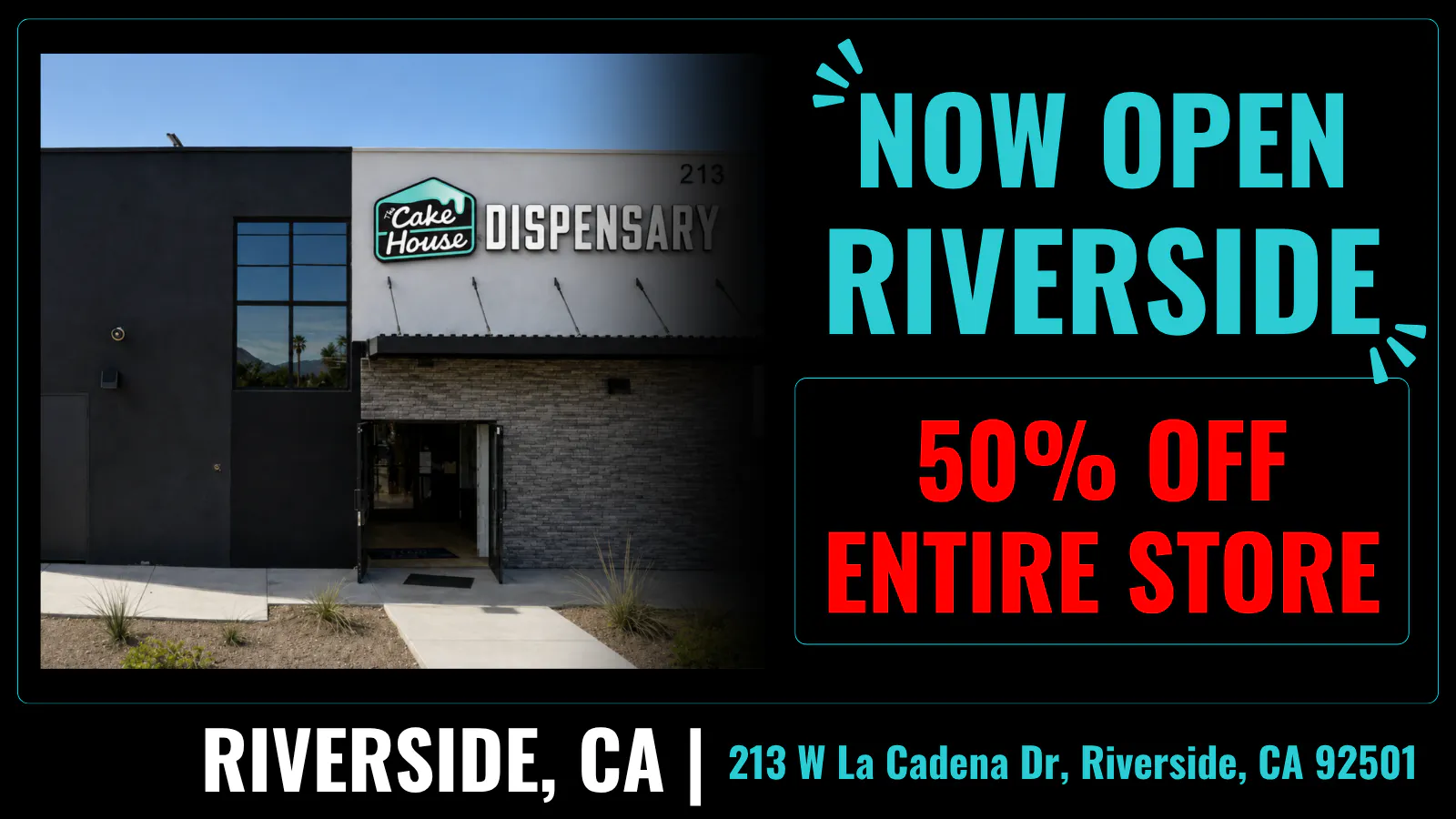 The Cake House - Riverside listing banner