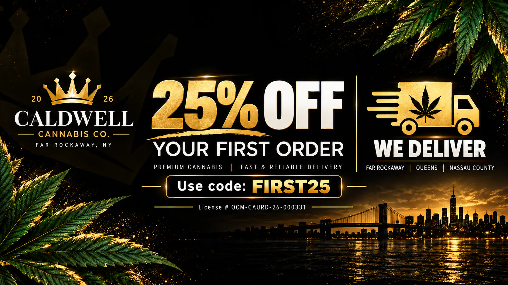 Caldwell Cannabis Co listing banner