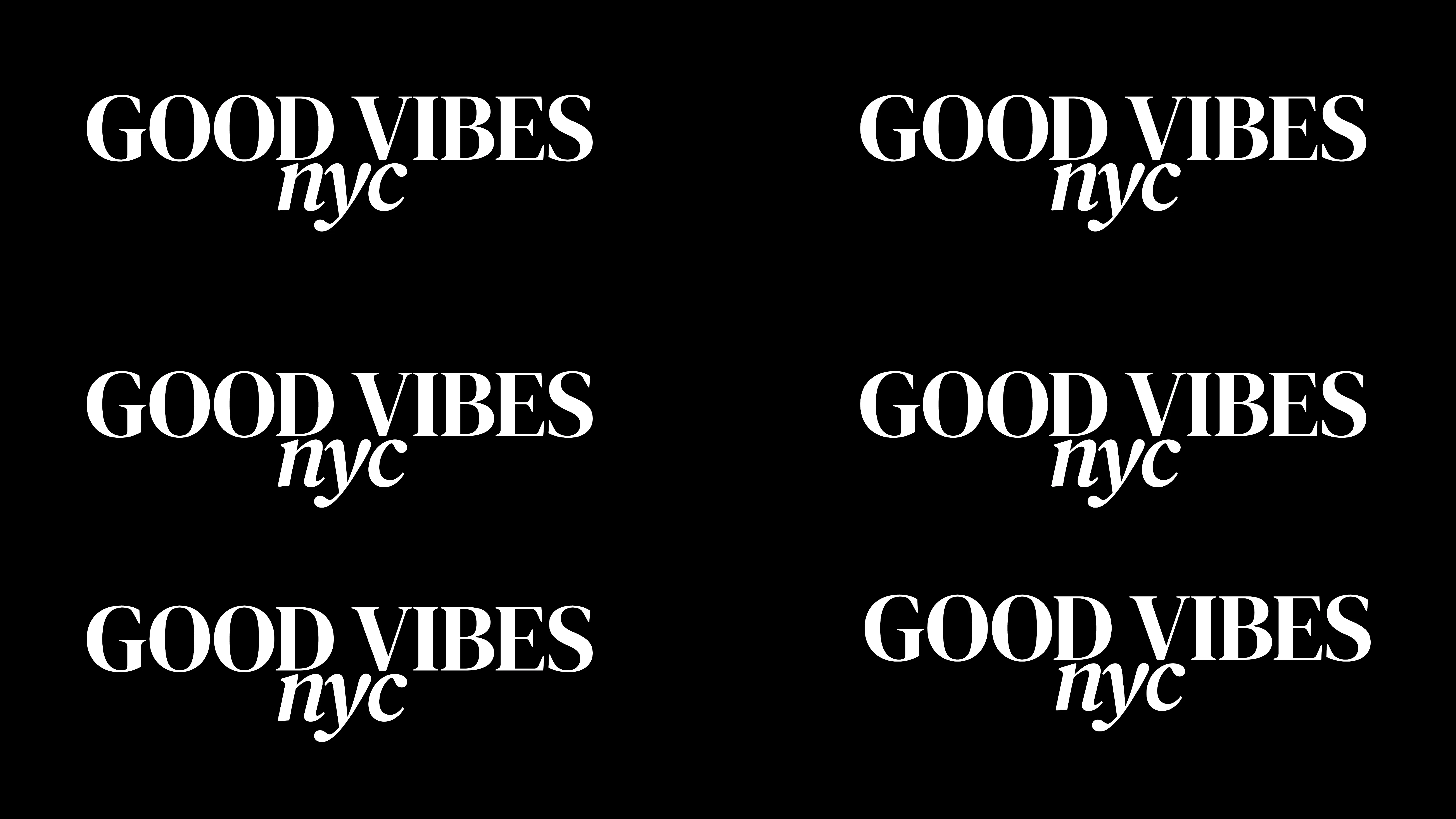 Good Vibes NYC listing banner